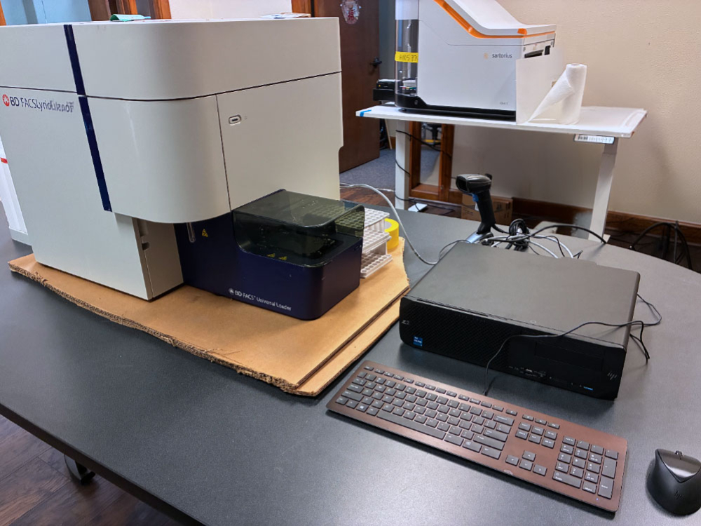 Image of Refurbished BD FACSLyric IVD Flow Cytometer -B4-R3-V5
